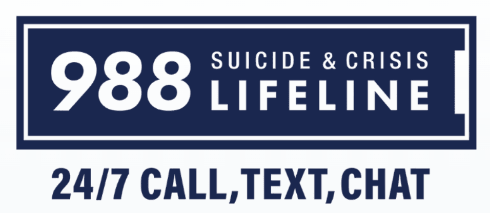 Call text Chat 988 Suicide and crisis lifeline