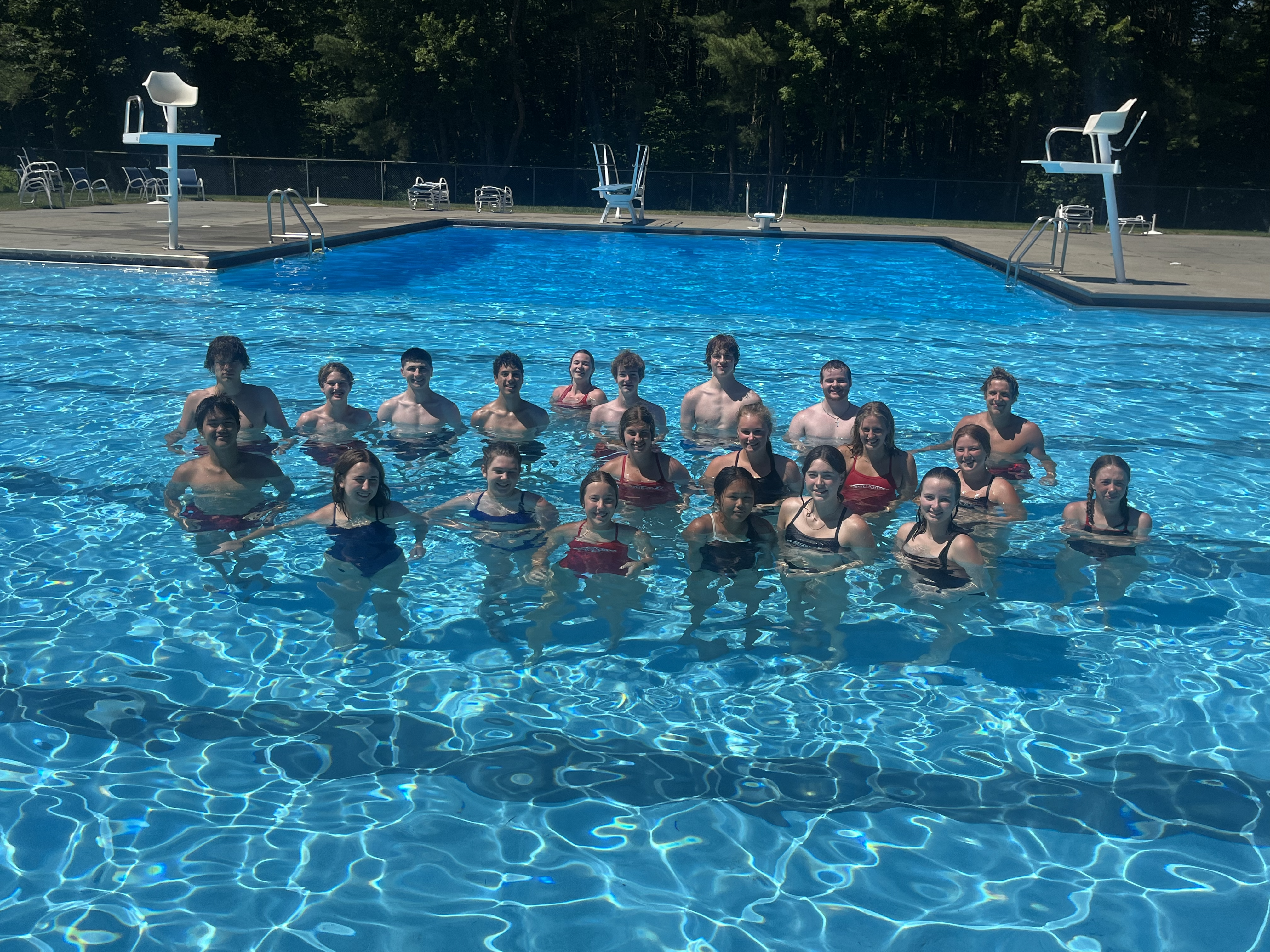 Sand Hill Pool Lifeguard staff 23