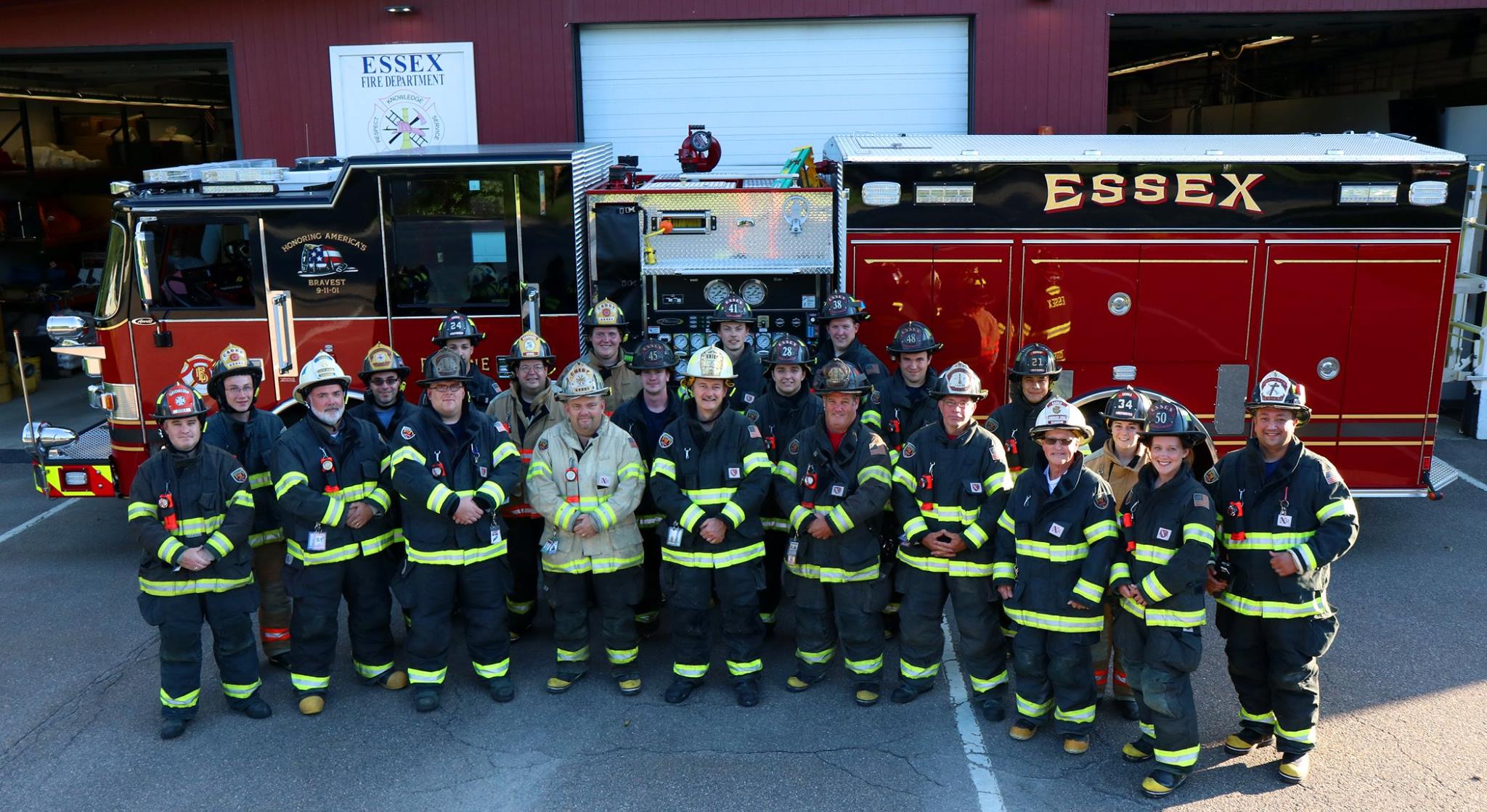 Group photo of EFD members 2018